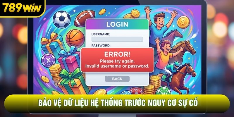 Bảo vệ dữ liệu hệ thống trước nguy cơ sự cố