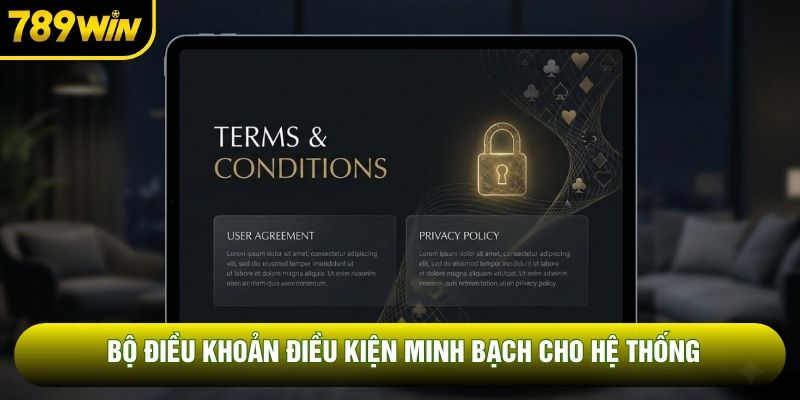 Bộ điều khoản điều kiện minh bạch cho hệ thống