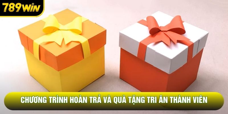 Chương trình hoàn trả và quà tặng tri ân thành viên