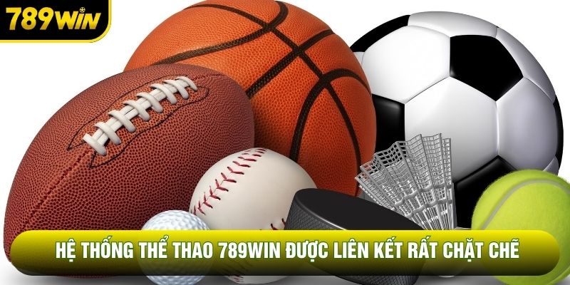 Hệ thống thể thao 789WIN được liên kết rất chặt chẽ