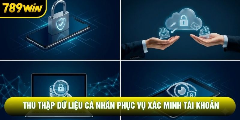 Thu thập dữ liệu cá nhân phục vụ xác minh tài khoản